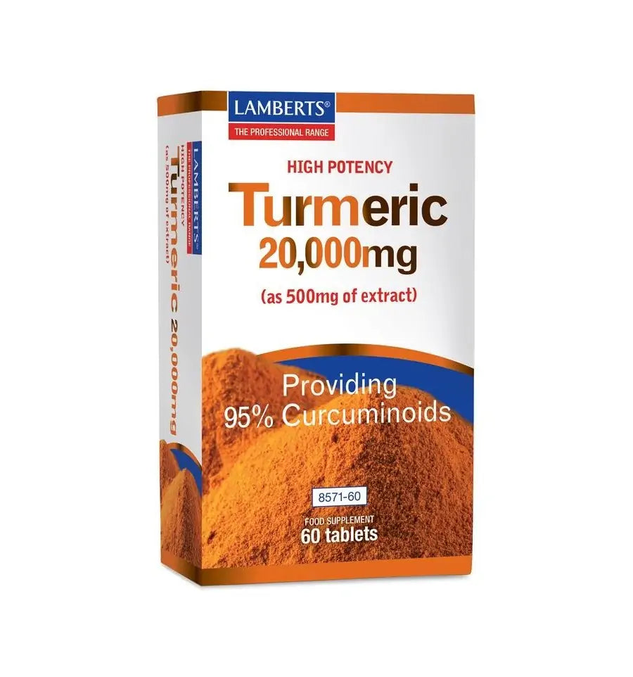 Lamberts Curcuma 20.000 mg (turmeric) 60 tabletten