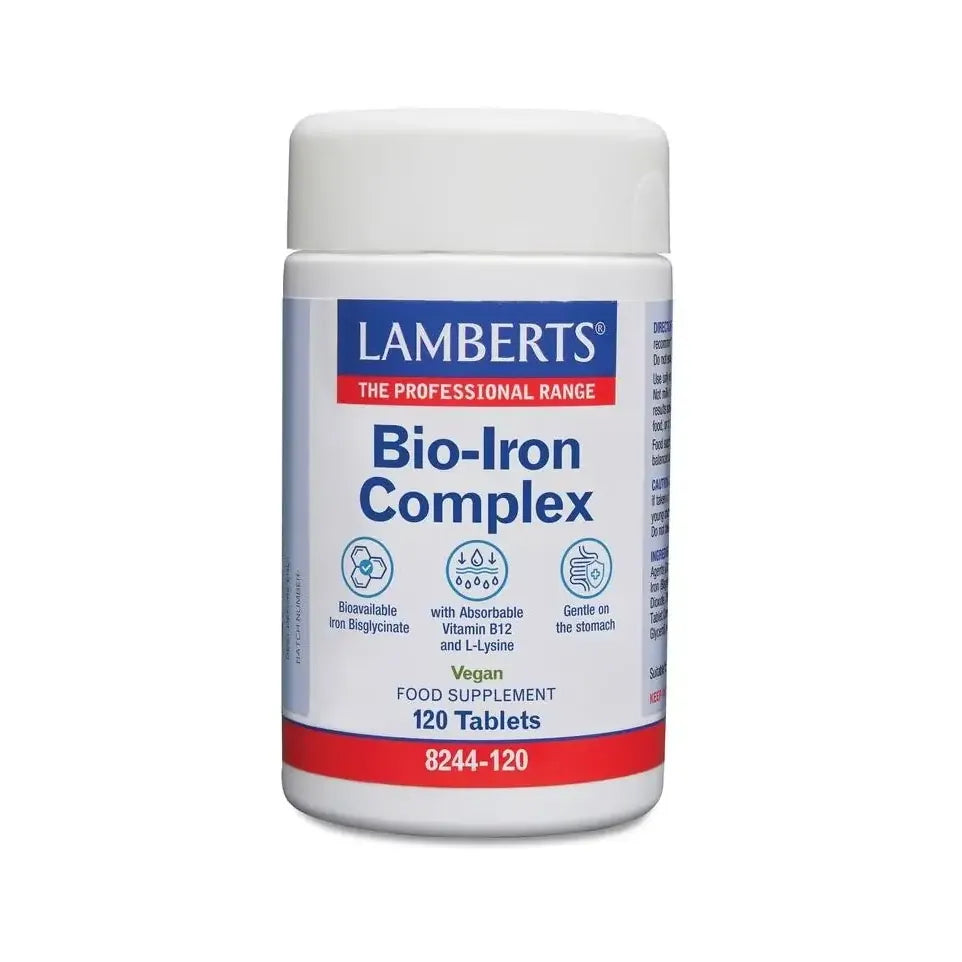 Lamberts bio-ijzer complex 8244-120 120 capsules
