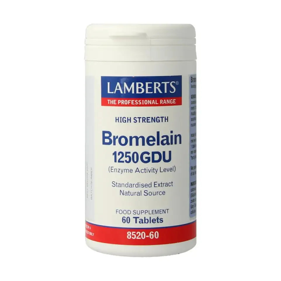 Lamberts Bromelaine 1250 gdu 60 tabletten