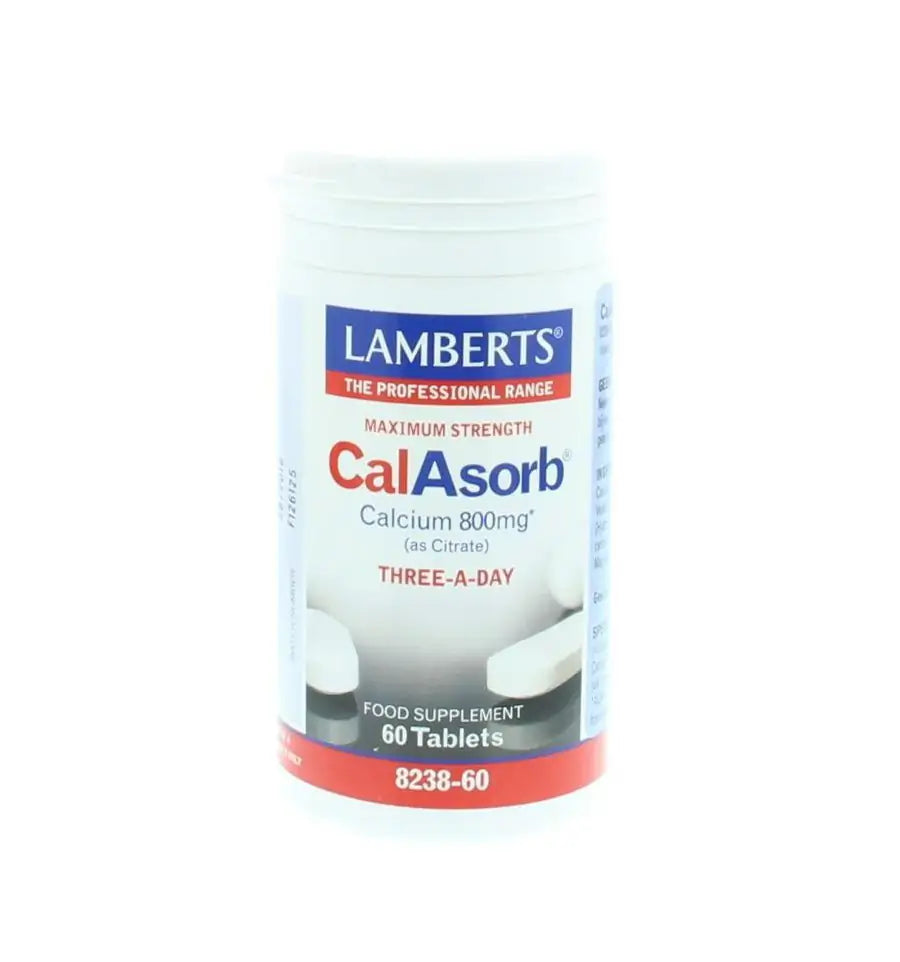 Lamberts Calasorb (calcium citraat) & Vitamine D3 60 tabletten