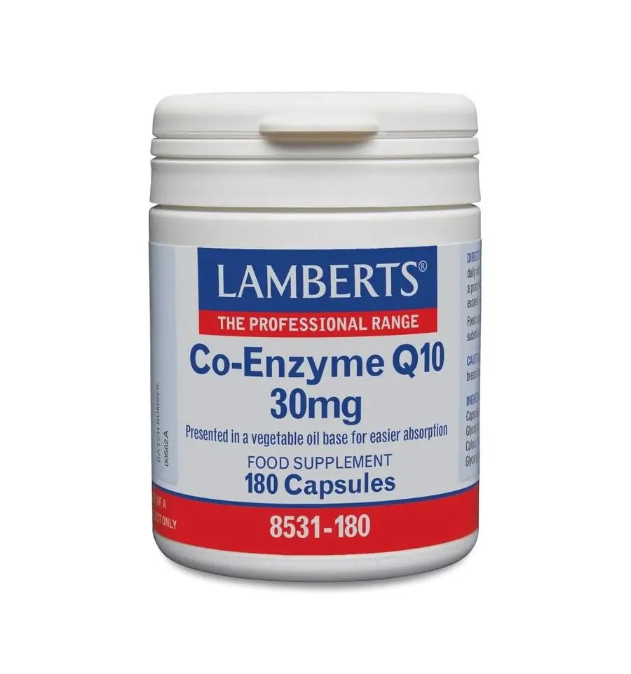 Lamberts Co enzym Q10 30 mg 180 vcaps