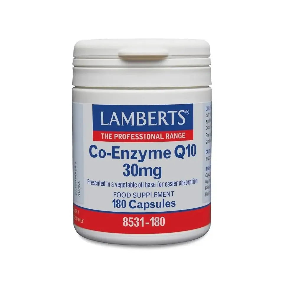 Lamberts Co enzym Q10 30 mg 180 vcaps