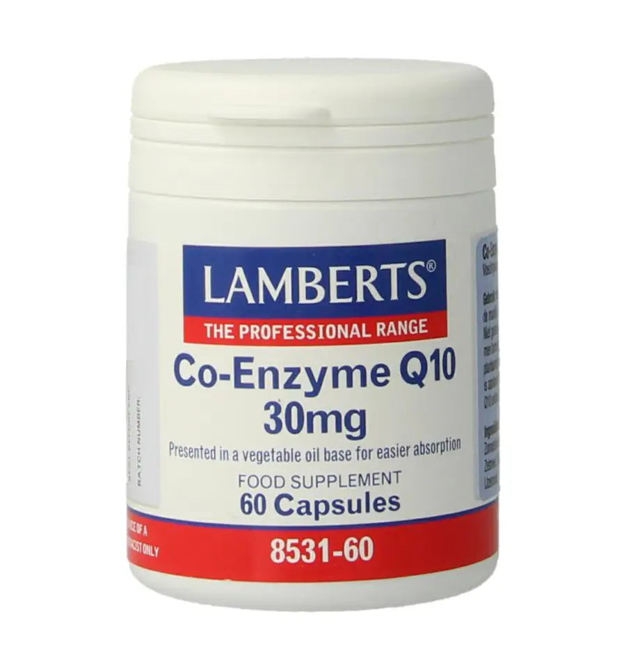 Lamberts Co enzym Q10 30 mg 60 vcaps