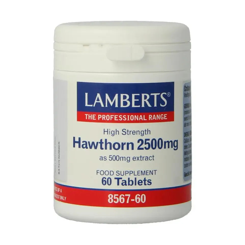 Lamberts Crataegus 2500 mg (hawthorn) 60 tabletten