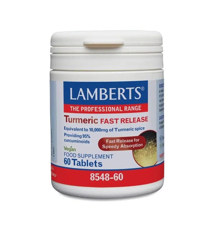 Lamberts Curcuma fast release (Turmeric) 60 tabletten