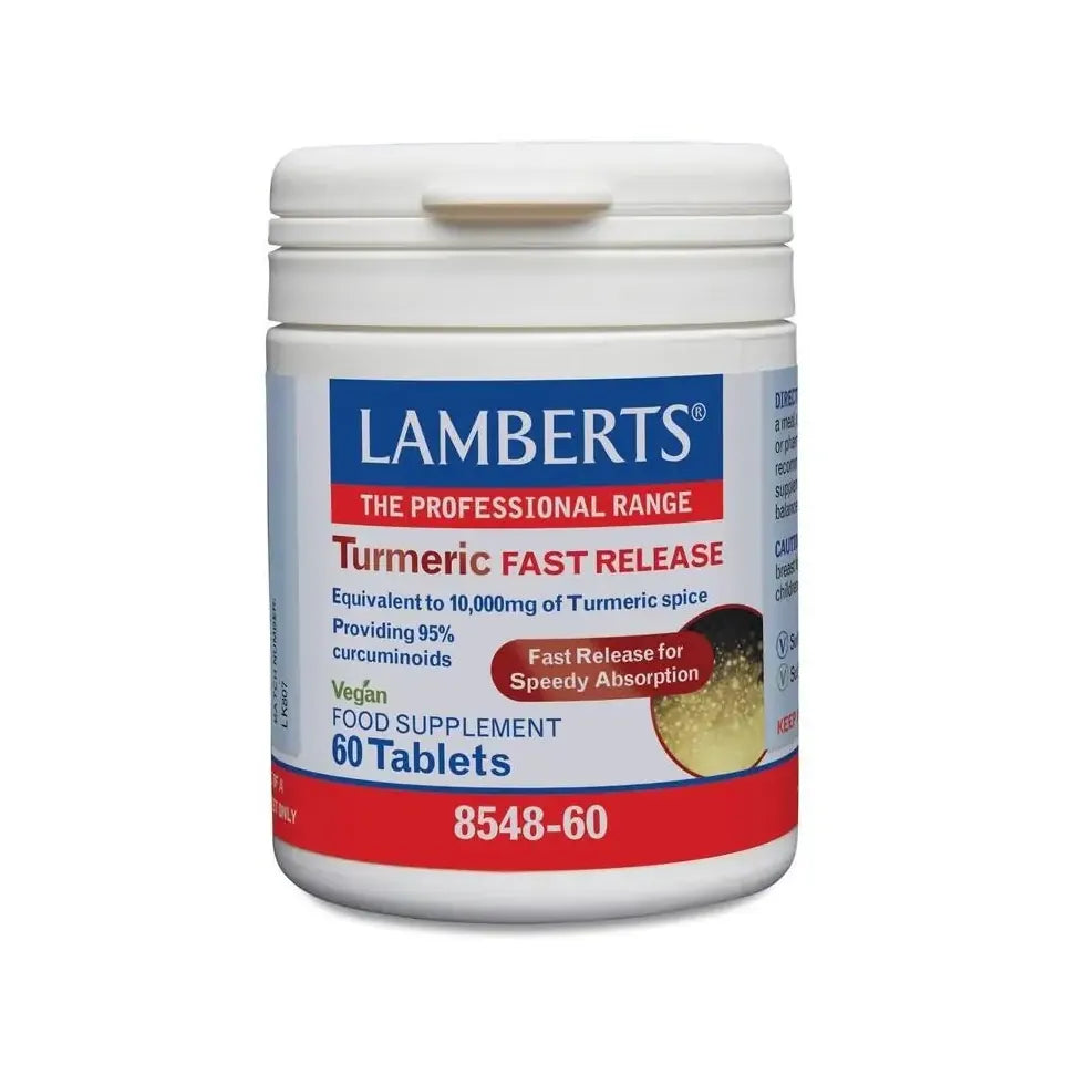 Lamberts Curcuma fast release (Turmeric) 60 tabletten