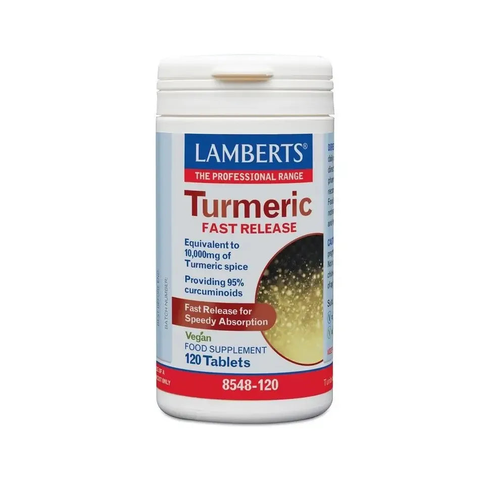 Lamberts Curcuma fast release (Turmeric) 120 tabletten