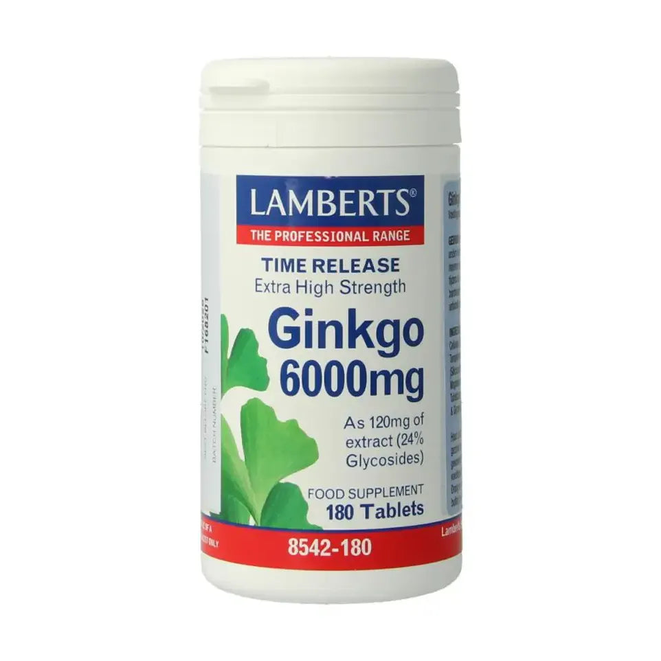 Lamberts Ginkgo 6000 180 tabletten