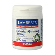 Lamberts Ginseng Siberisch 1500 mg 60 tabletten