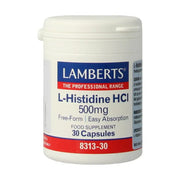 Lamberts L-Histidine 500 mg 30 capsules