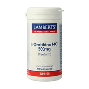 Lamberts L-Ornithine 500 mg 60 vcaps