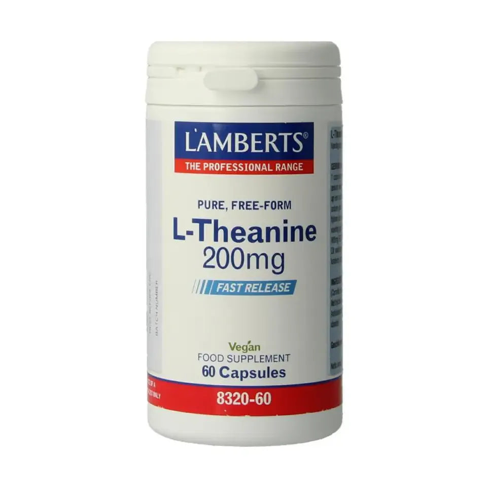 Lamberts L-Theanine 200 mg 60 capsules