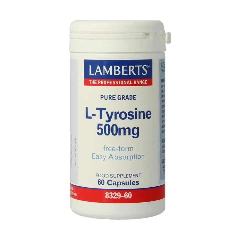 Lamberts L-Tyrosine 500 mg 60 capsules