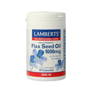 Lamberts Lijnzaadolie (flaxseed oil) 1000 mg 90 vcaps