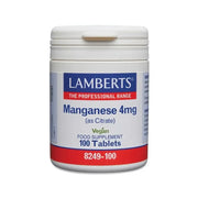Lamberts Mangaan (manganese) 4 mg 100 tabletten
