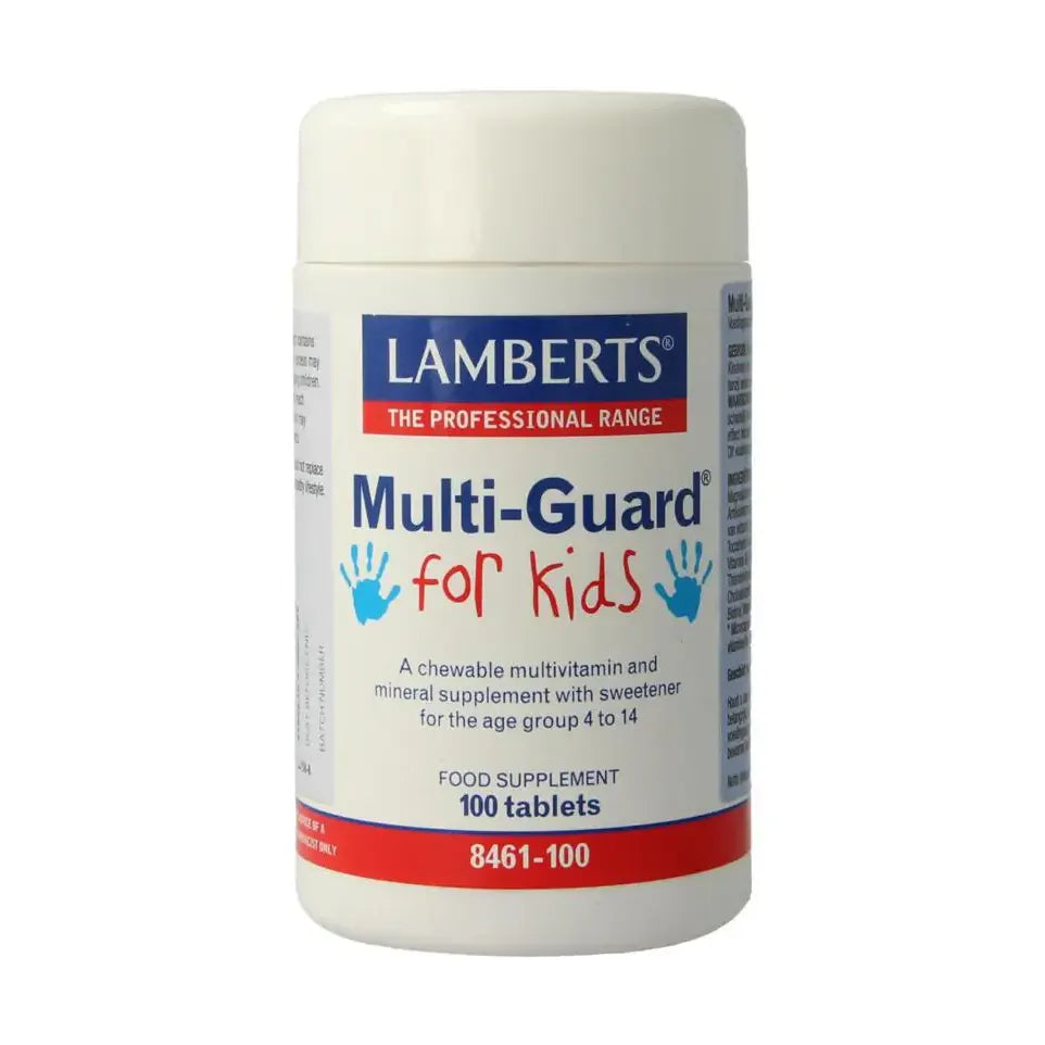 Lamberts Multi-guard for kids (playfair) 100 kauwtabletten