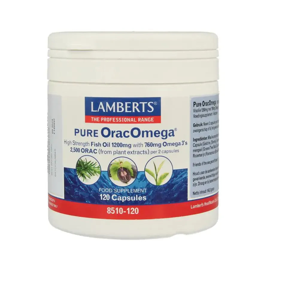 Lamberts Orac omega (visolie) 120 capsules