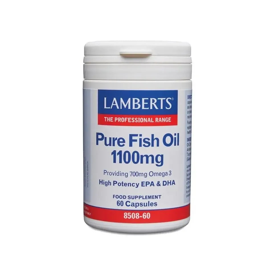Lamberts Pure visolie 1100 mg omega 3 60 capsules