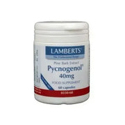Lamberts Pijnboombast extract (Pycnogenol 40 mg) 60 vcaps