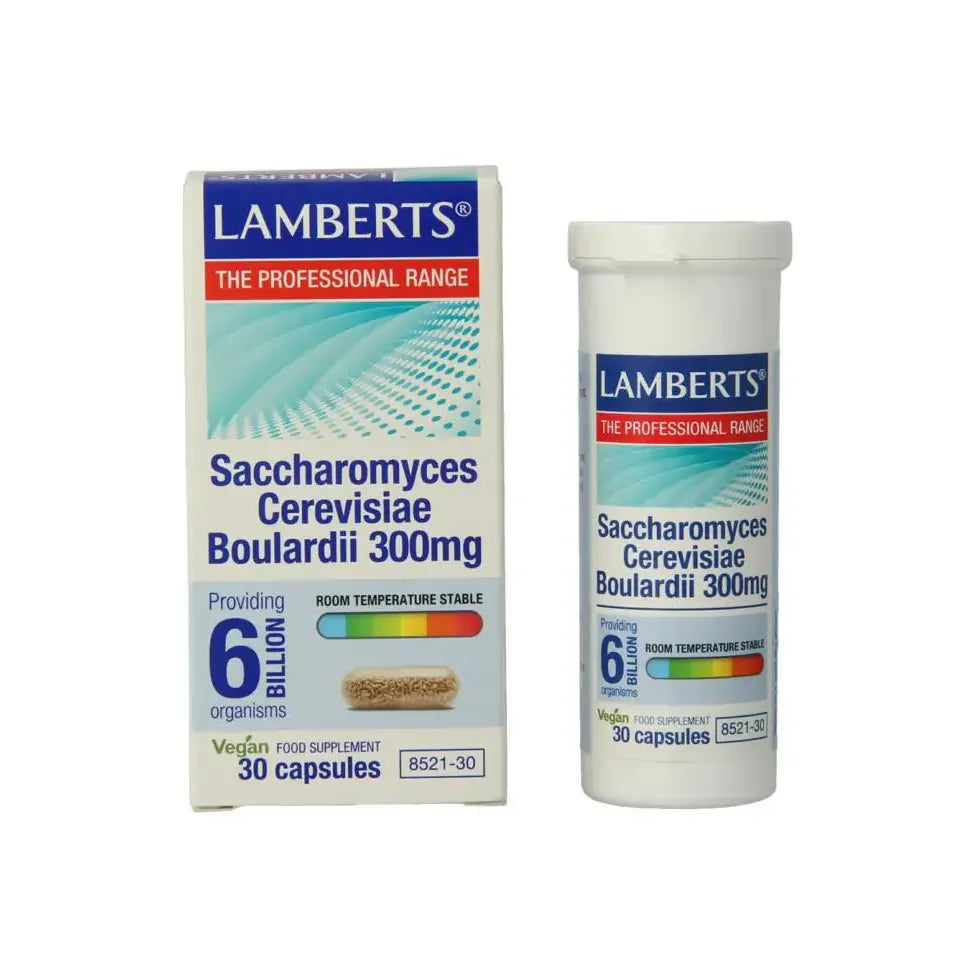 Lamberts Saccharomyces boulardii 300 mg 30 capsules