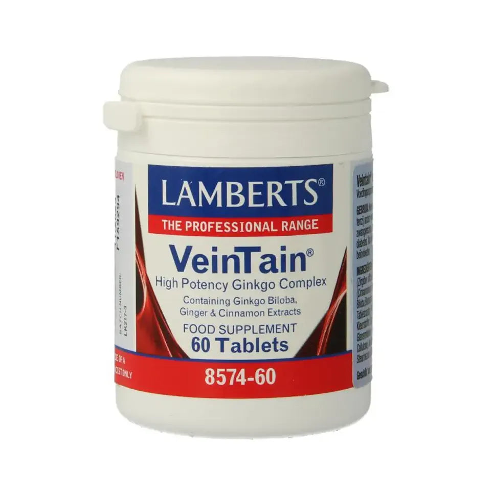 Lamberts Veintain (met ginkgo, kaneel) 60 tabletten