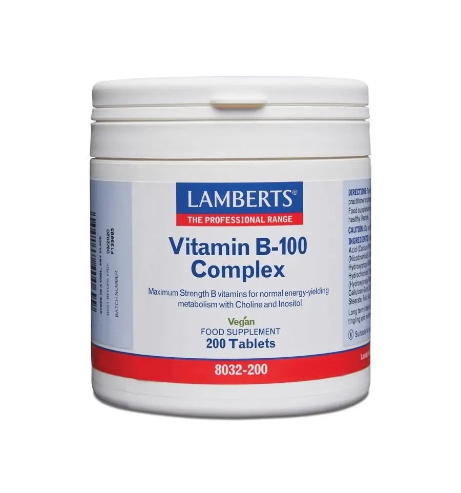 Lamberts Vitamine B100 complex 200 tabletten