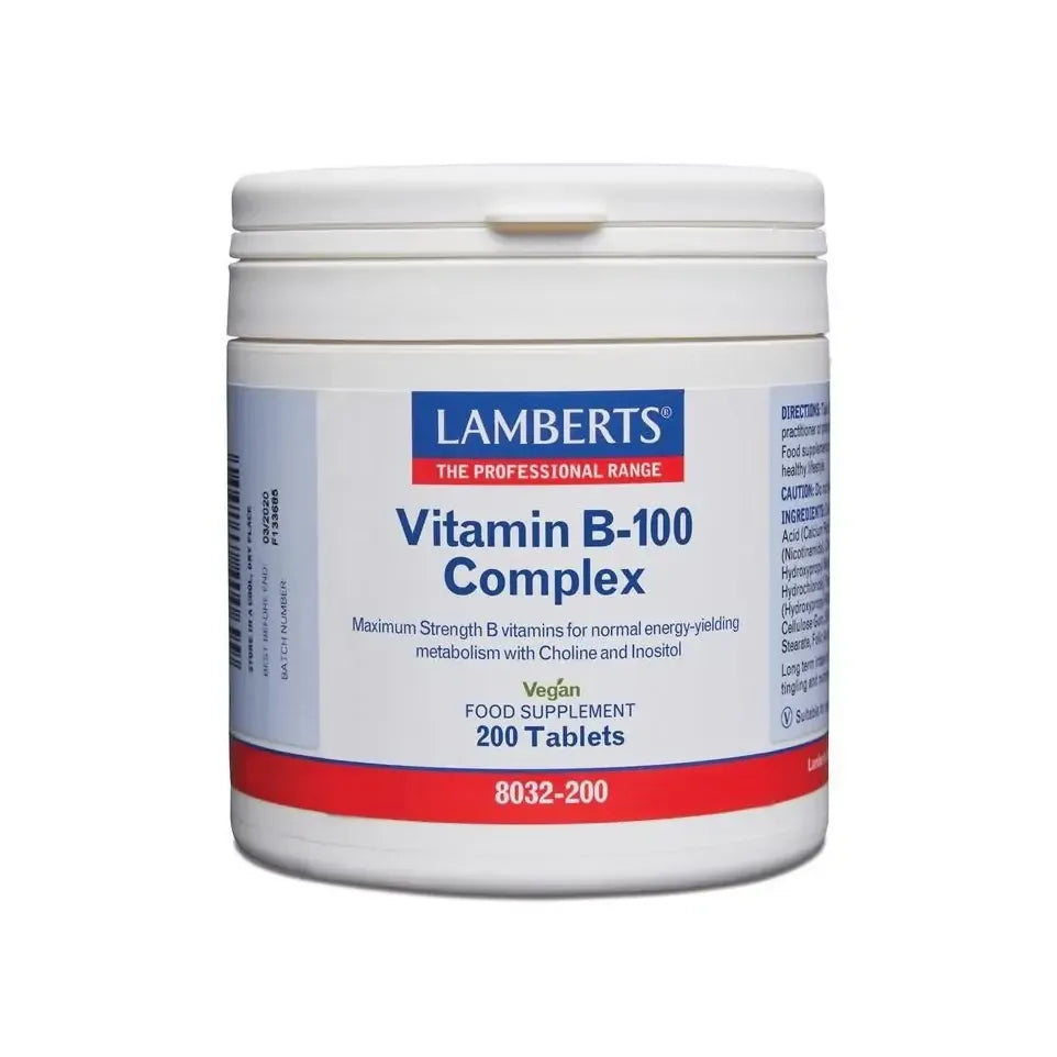 Lamberts Vitamine B100 complex 200 tabletten