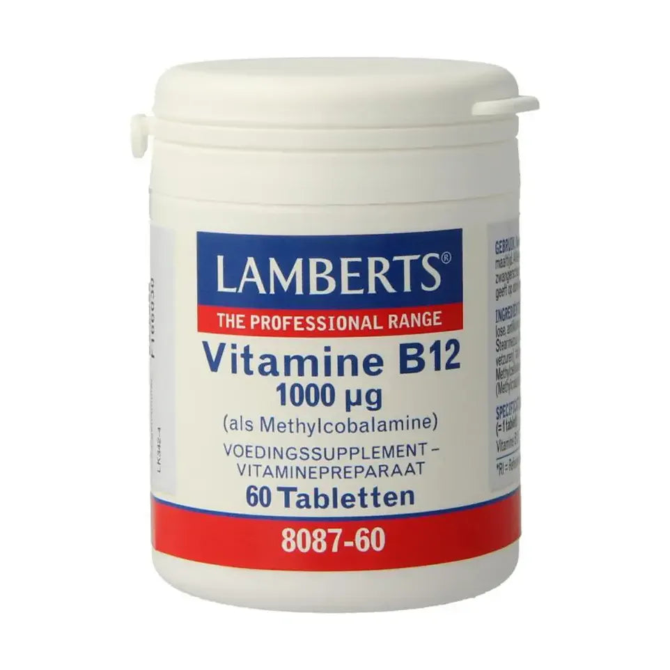 Lamberts Vitamine B12 methylcobalamine 1000 mcg 60 tabletten