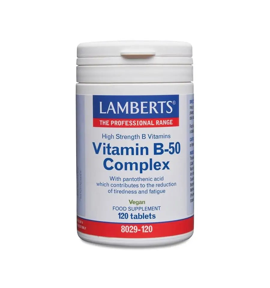 Lamberts Vitamine B50 complex 120 tabletten
