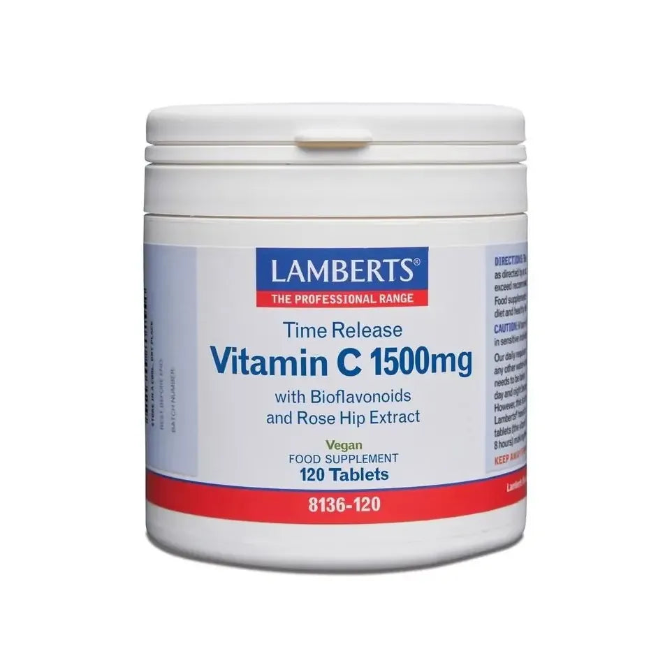 Lamberts Vitamine C 1500 Time release & bioflavonoiden 120