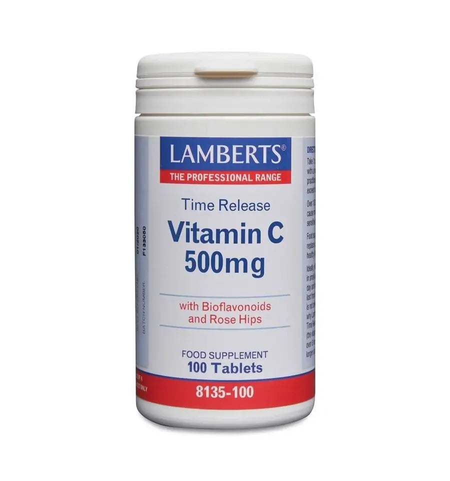 Lamberts Vitamine C 500 time released & bioflavonoiden 100