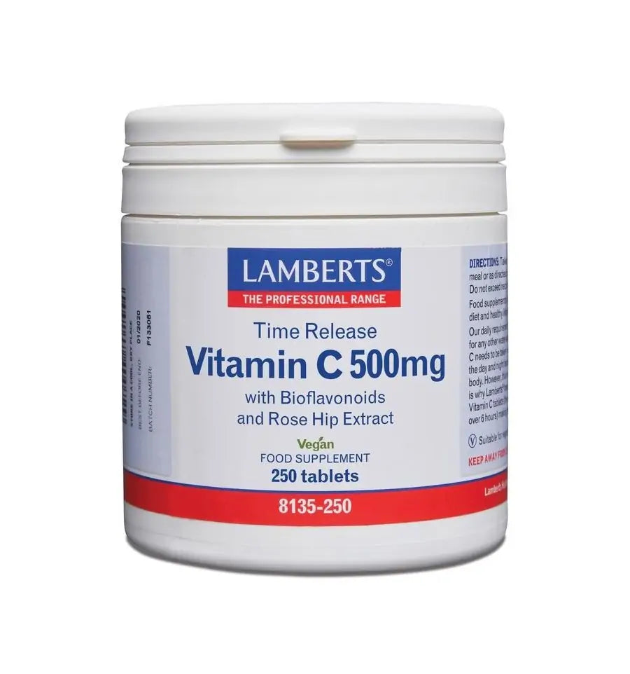 Lamberts Vitamine C 500 time released & bioflavonoiden 250