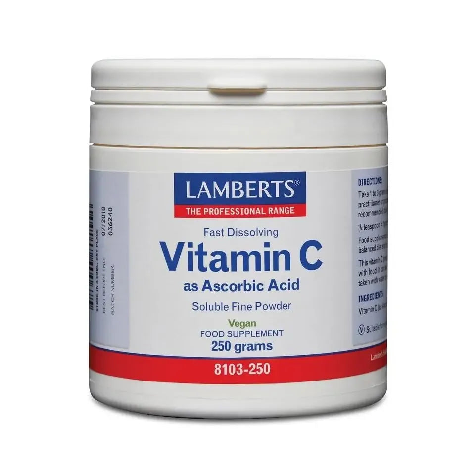 Lamberts Vitamine C ascorbinezuur 250 gram