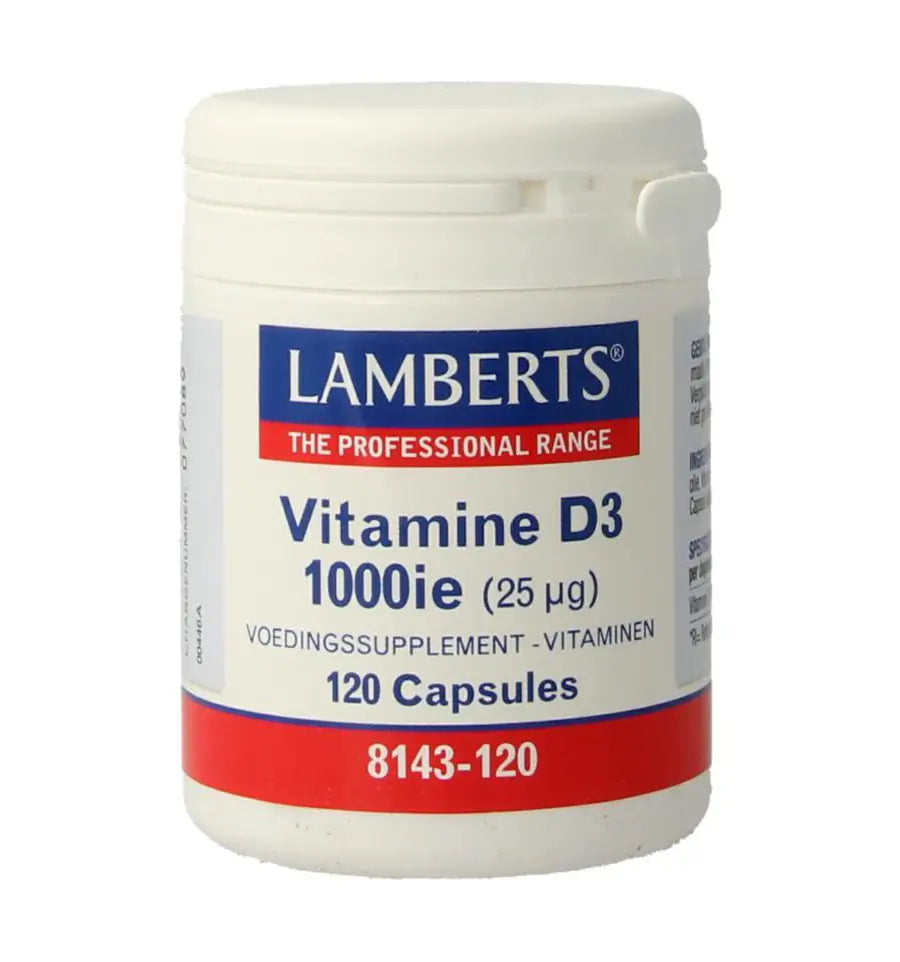 Lamberts Vitamine D3 25 mcg 120 capsules