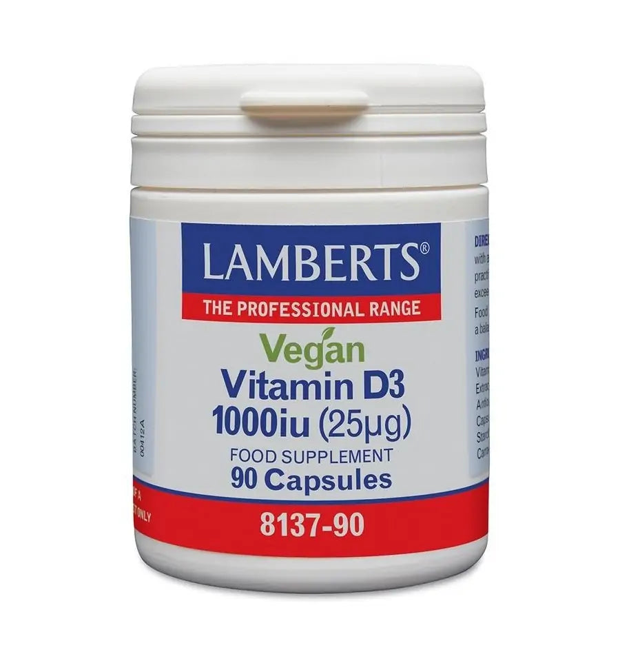 Lamberts Vitamine D3 25 mcg vegan 90 capsules