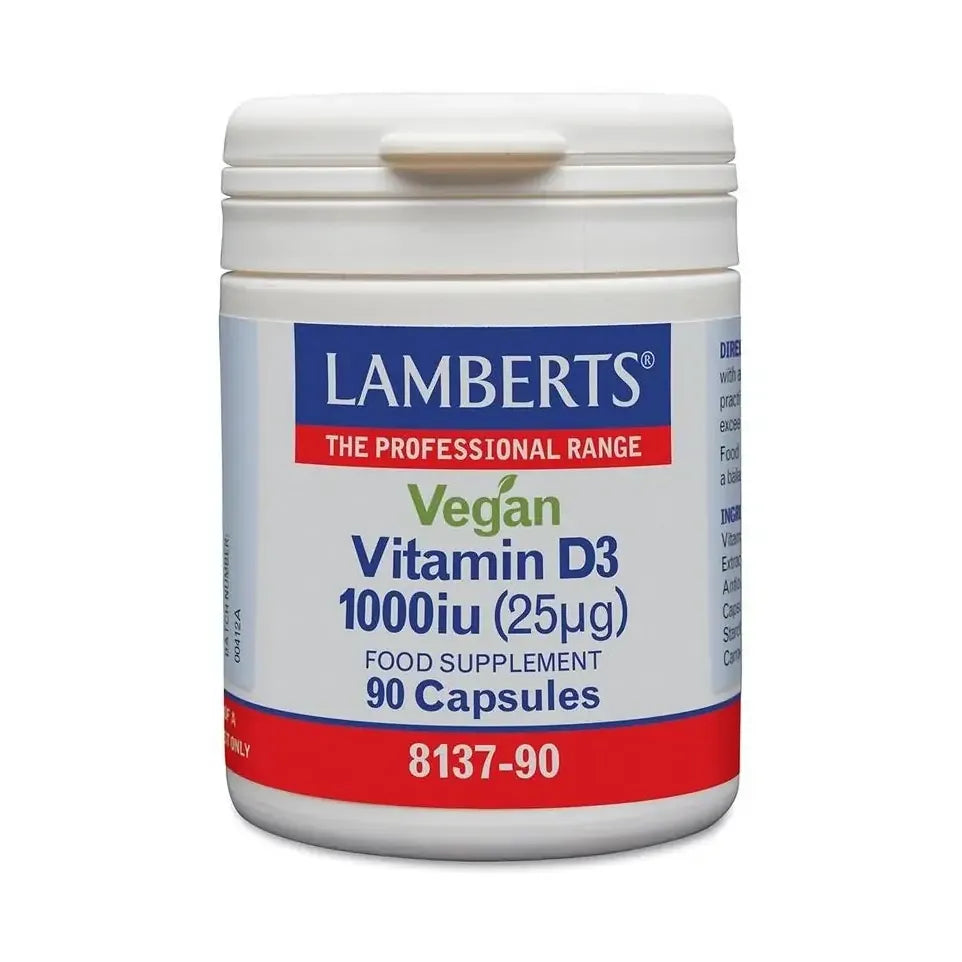Lamberts Vitamine D3 25 mcg vegan 90 capsules
