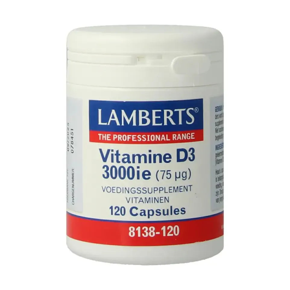 Lamberts Vitamine D3 75 mcg 120 capsules