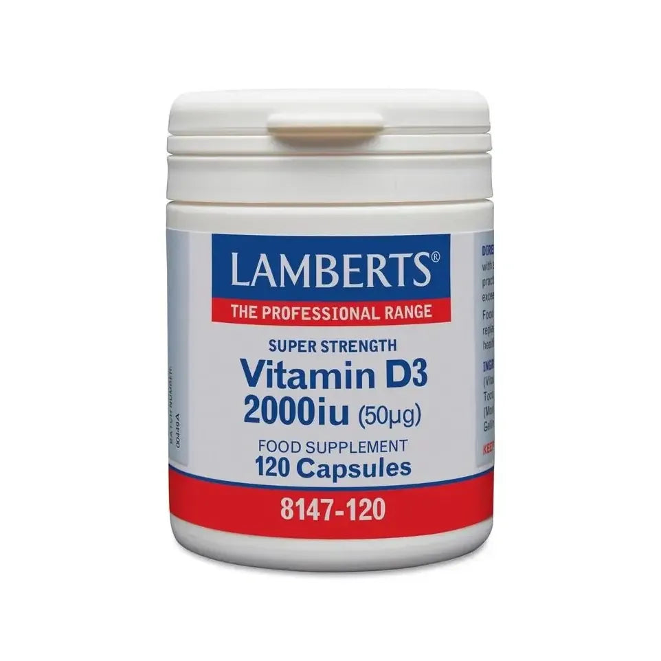 Lamberts Vitamine D3 50 mcg 120 capsules
