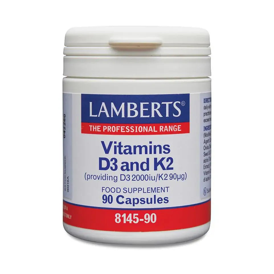 Lamberts Vitamine D3 50 mcg en K2 90 mcg 90 capsules