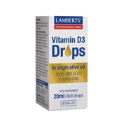 Lamberts Vitamine D3 druppels 20 ml