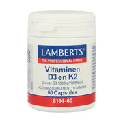 Lamberts Vitamine D3 en K2 60 tabletten