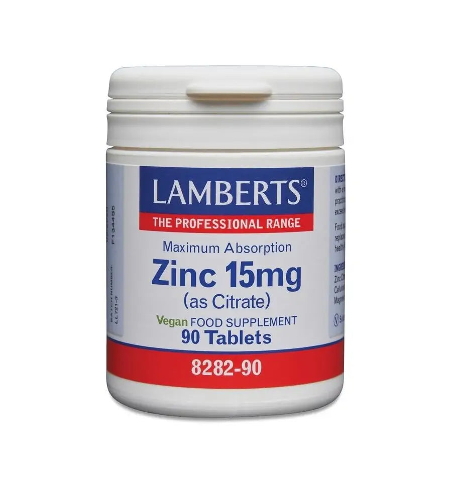 Lamberts Zink citraat 15mg 90 tabletten
