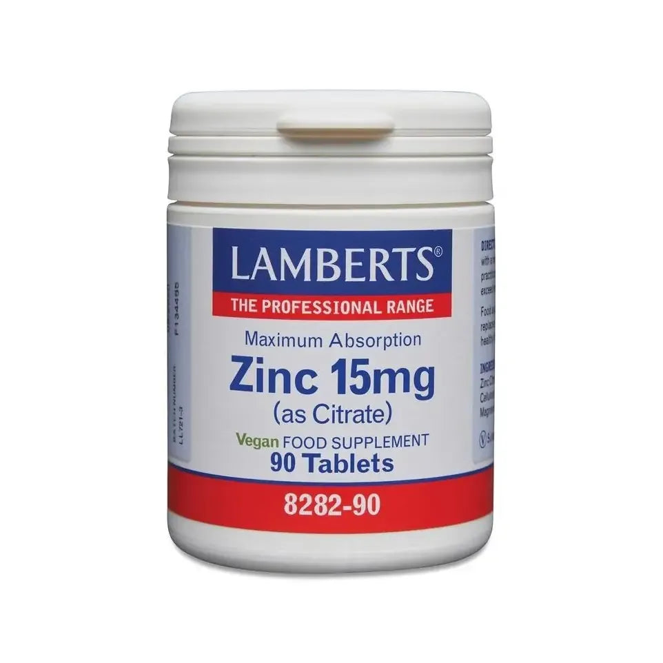 Lamberts Zink citraat 15mg 90 tabletten