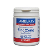 Lamberts Zink citraat 25mg 120 tabletten