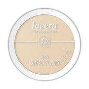 Lavera Satin compact powder medium 01 EN-FR-IT-DE 9,5 gram