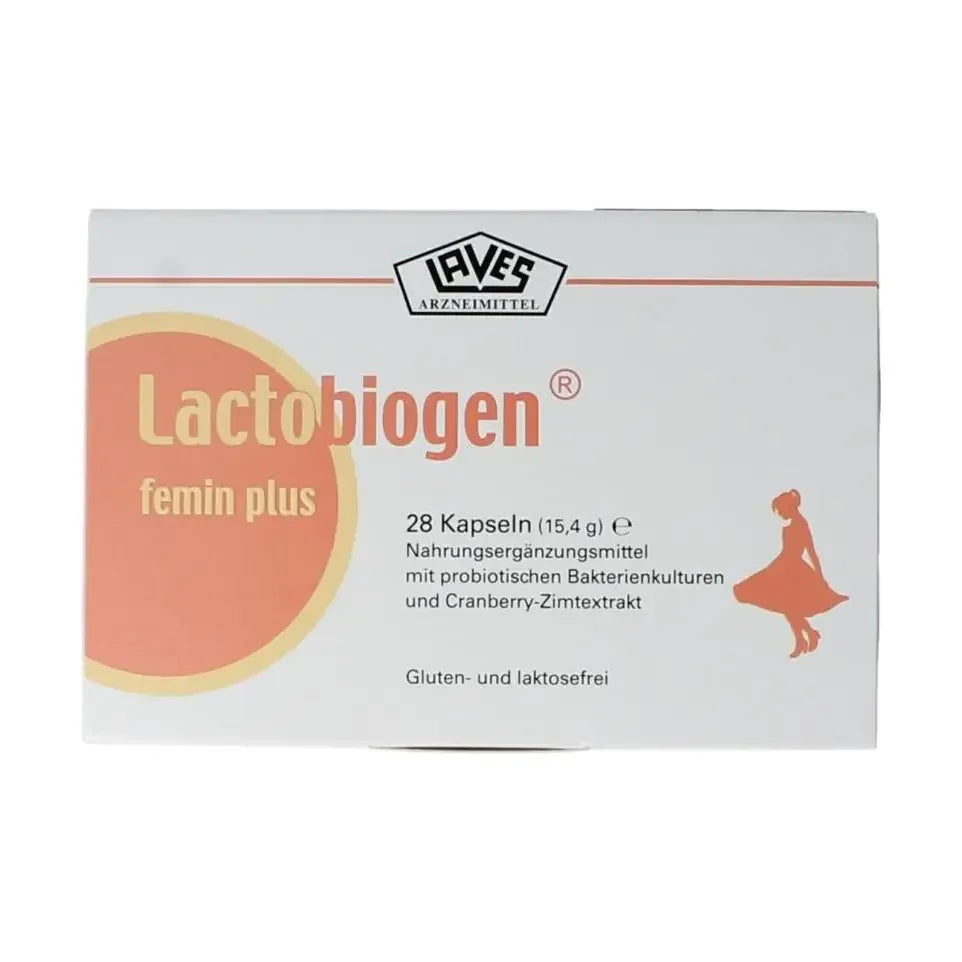 Laves Lactobiogen femin plus 28 capsules | Superfoodstore.nl