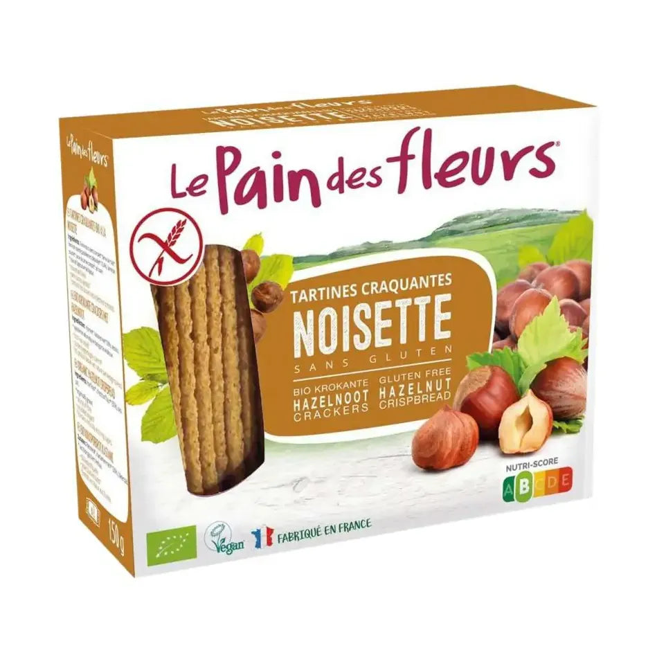 Pain Des Fleurs Notencrackers glutenvrij biologisch 150 gram