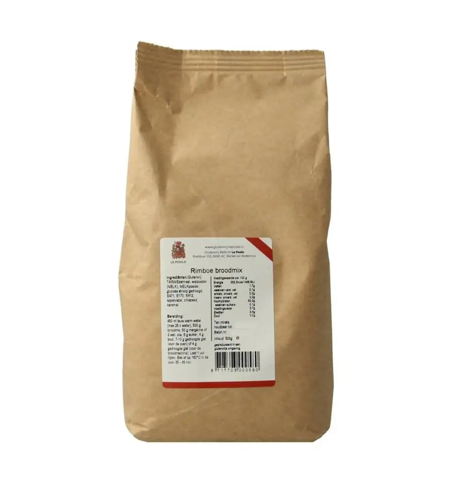 Le Poole Rimboe broodmix 500 gram
