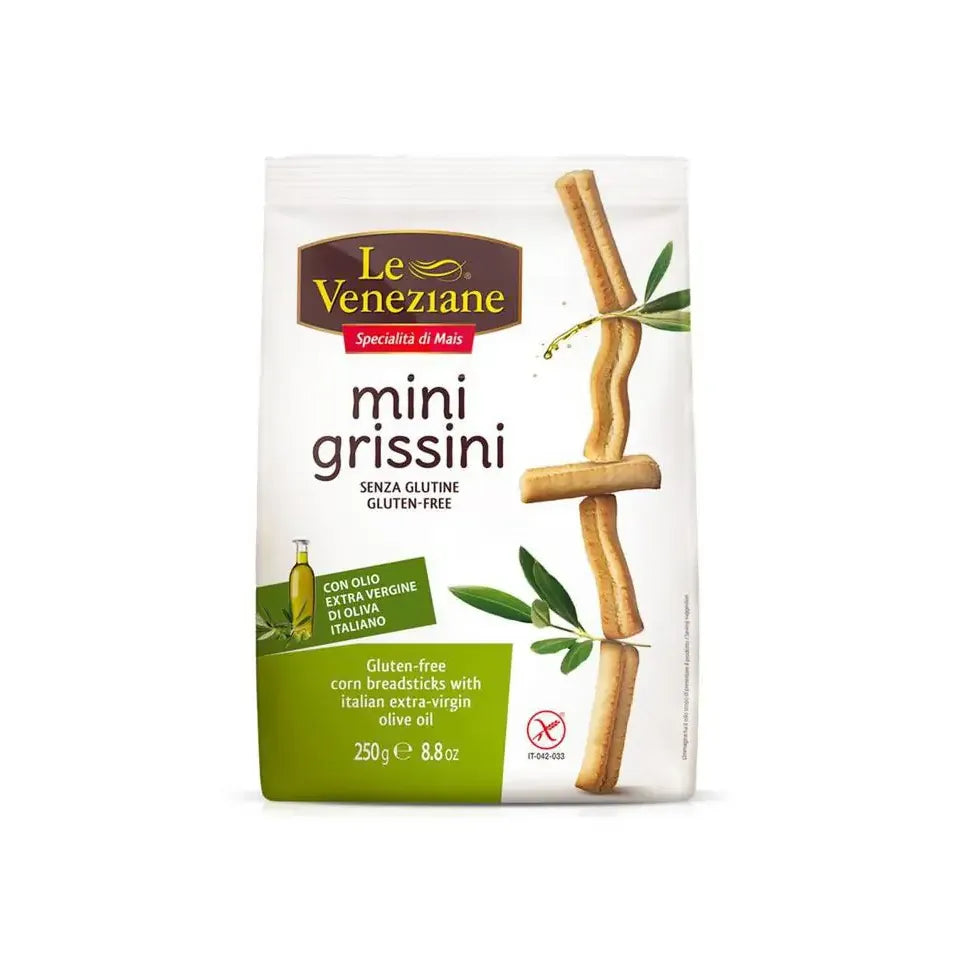 Le Veneziane mini grissini soepstengels 250 gram
