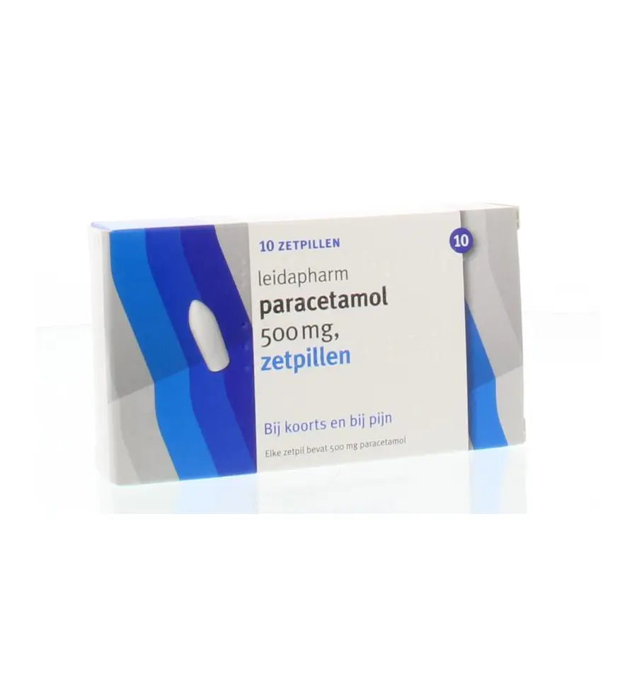 Leidapharm Paracetamol 500 mg 10 zetpillen